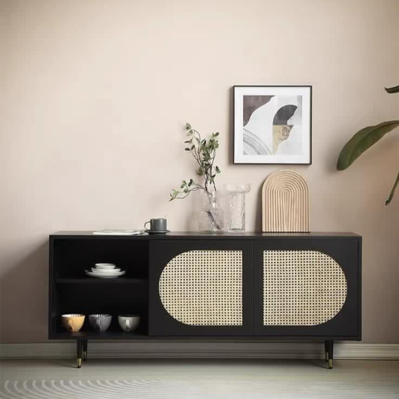 Cole Rattan Sideboard