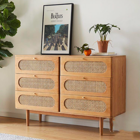 Leandro Rattan Chest of Drawers