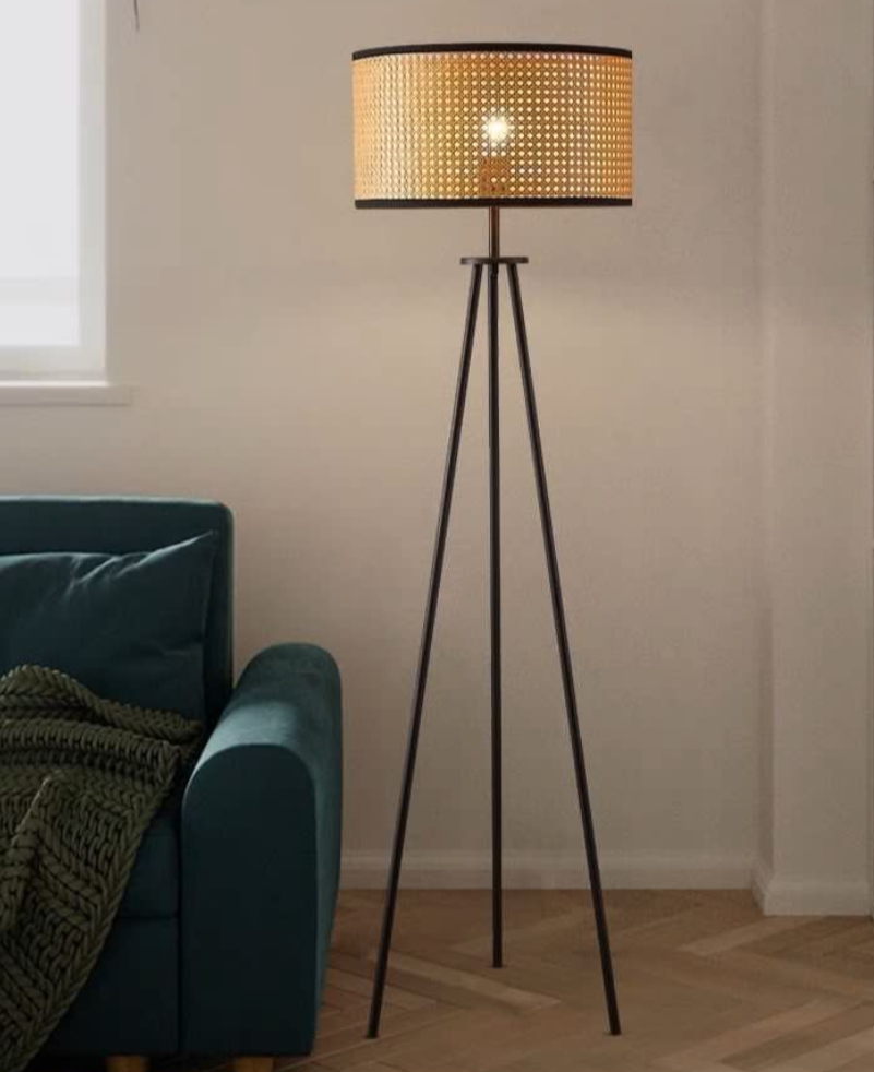 Earle Rattan Lamp