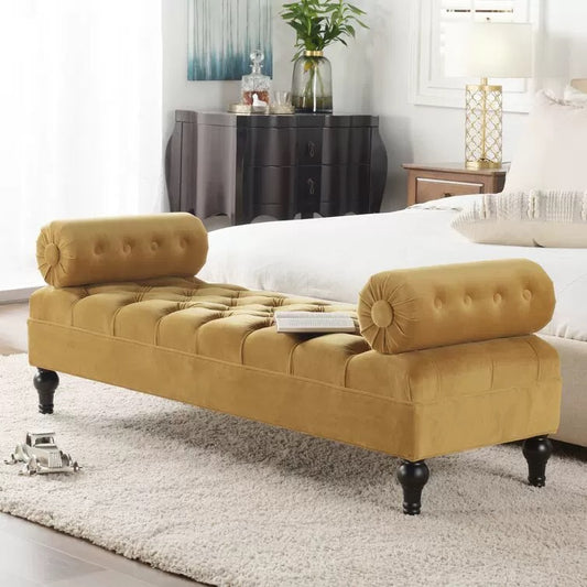 Hosea Tufted Bench