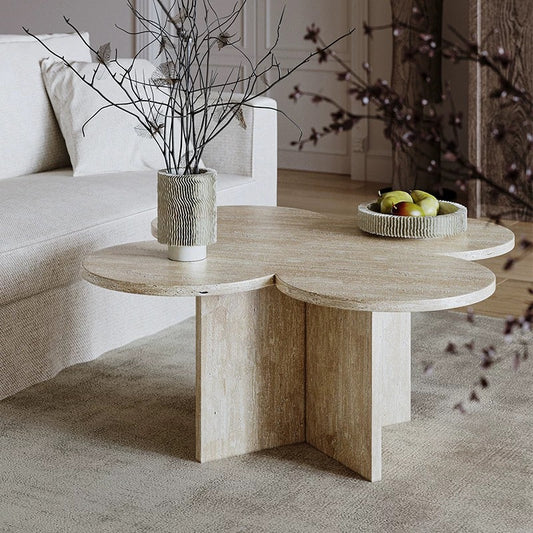 Perry Travertine Coffee/ Side Table