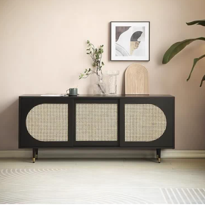 Cole Rattan Sideboard