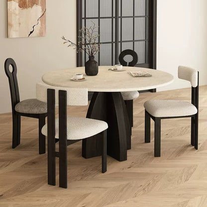 Lester Travertine Dining Table