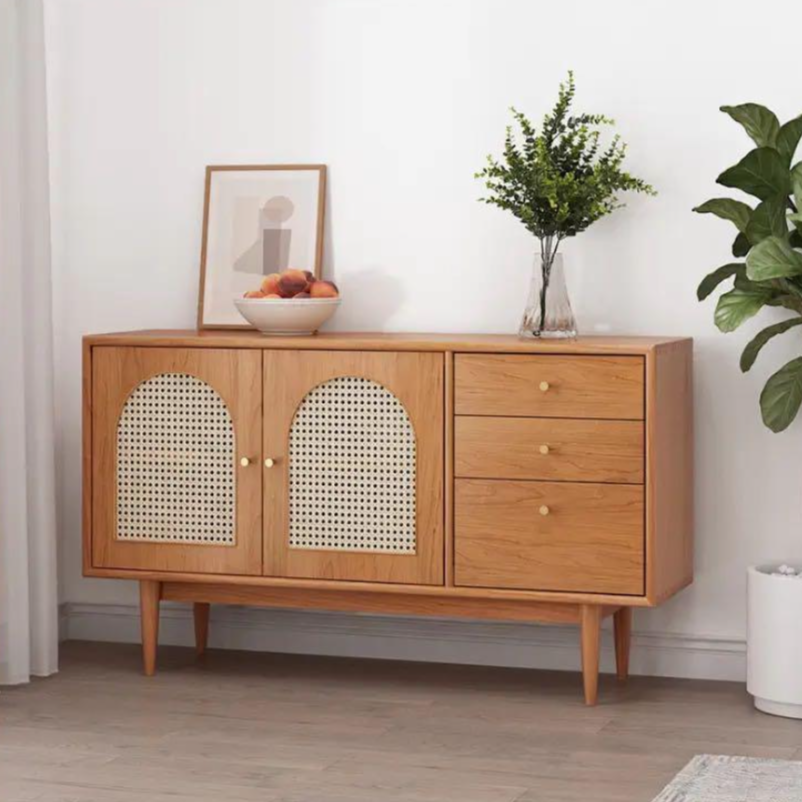 Ariel Rattan Sideboard