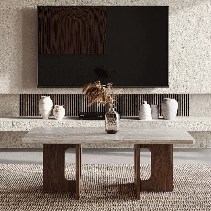 Heather Travertine Coffee Table